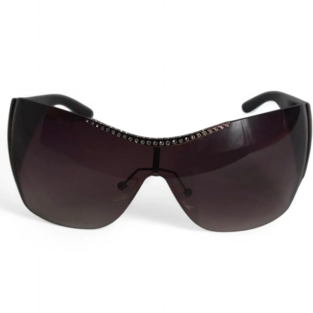 Givenchy y2k rhinestone sunglasses - Picture 1 of 7